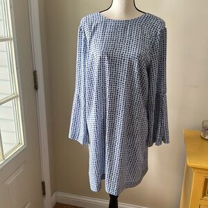 Banana Republic size medium dress with bell sleeves.